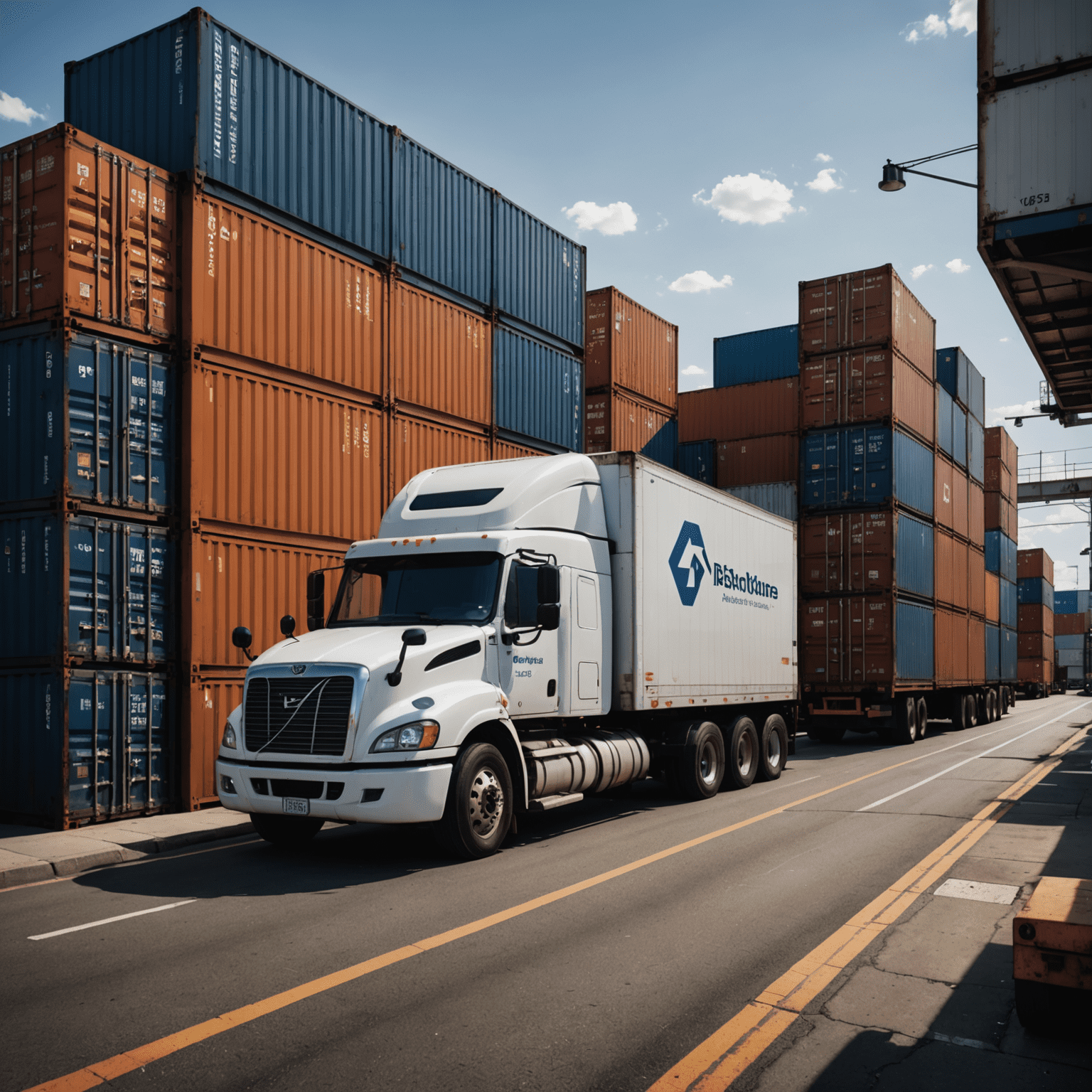 Visual representation of dynamic pricing algorithm showing real-time market data analysis and price adjustments for freight services